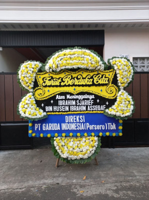 Papan Bunga Duka di Tuguwaji
